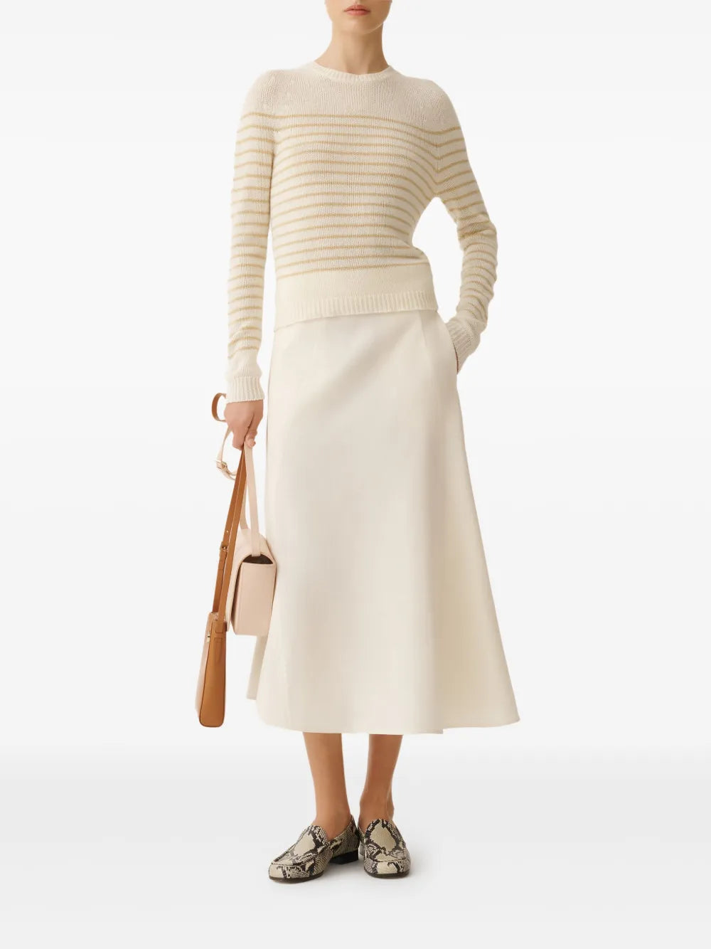 A-Line Midi-Skirt