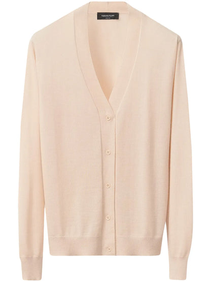 Fine-Knit Cardigan