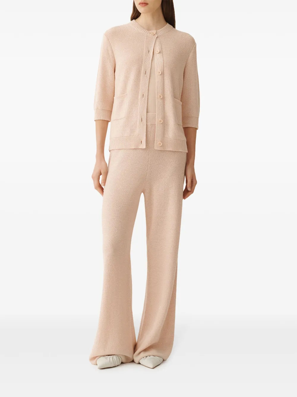 Three-Quarter-Sleeved Cardigan