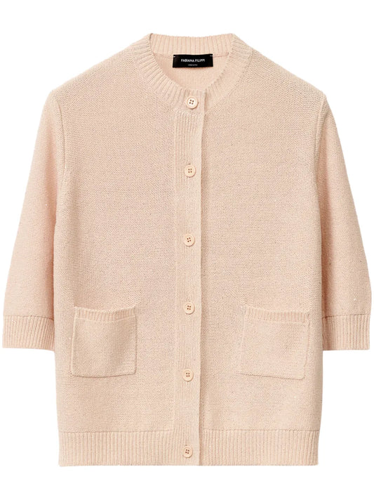 Three-Quarter-Sleeved Cardigan