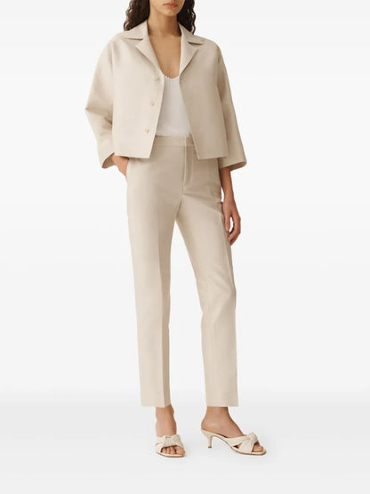 Wool Cropped Jacket
