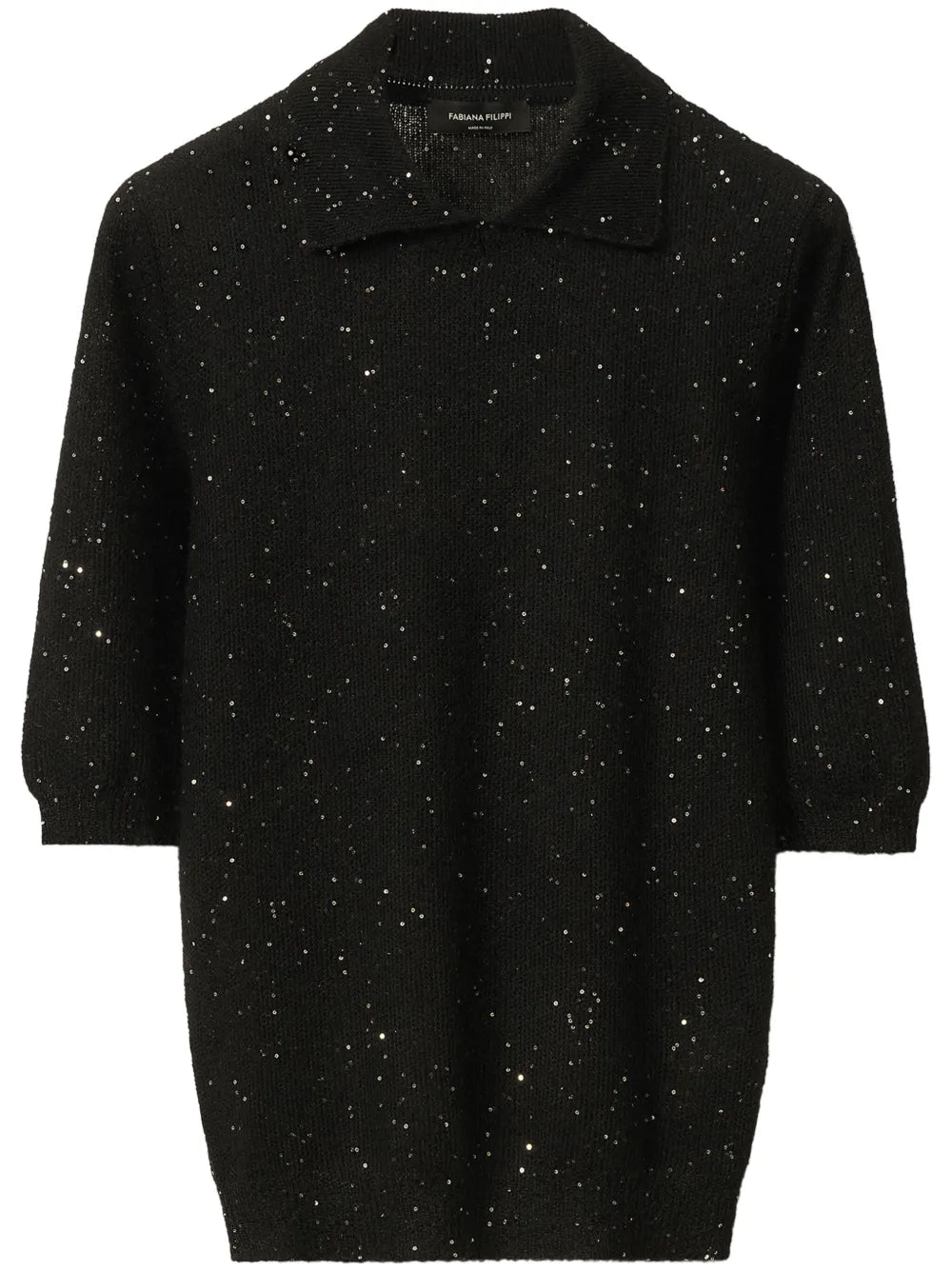 Knitted Polo Top