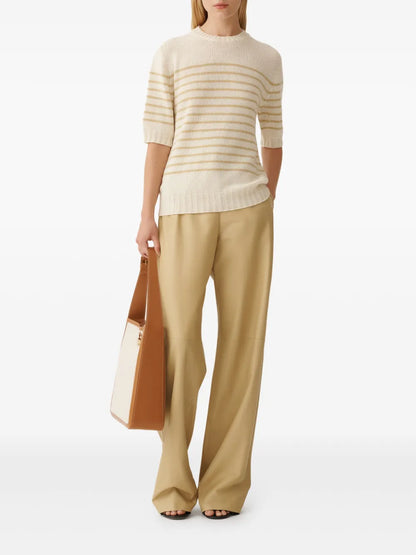 Striped Cashmere Sweater