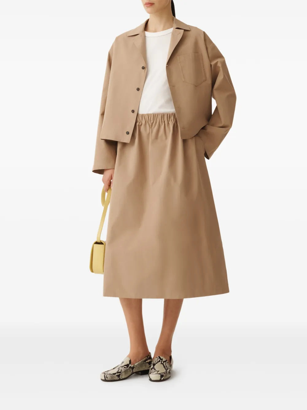 Cotton Cropped Jacket