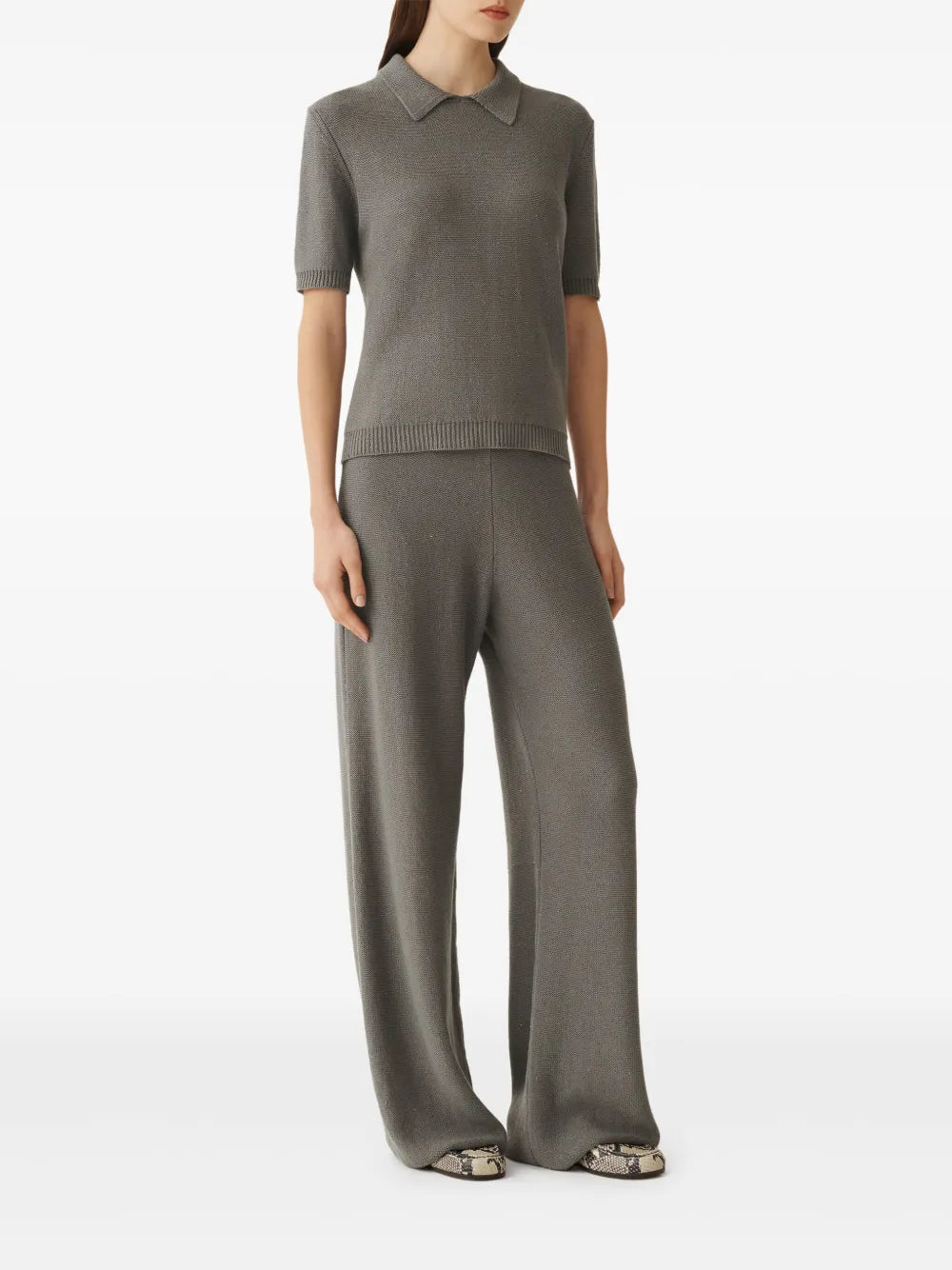 Purl-Knit Trousers