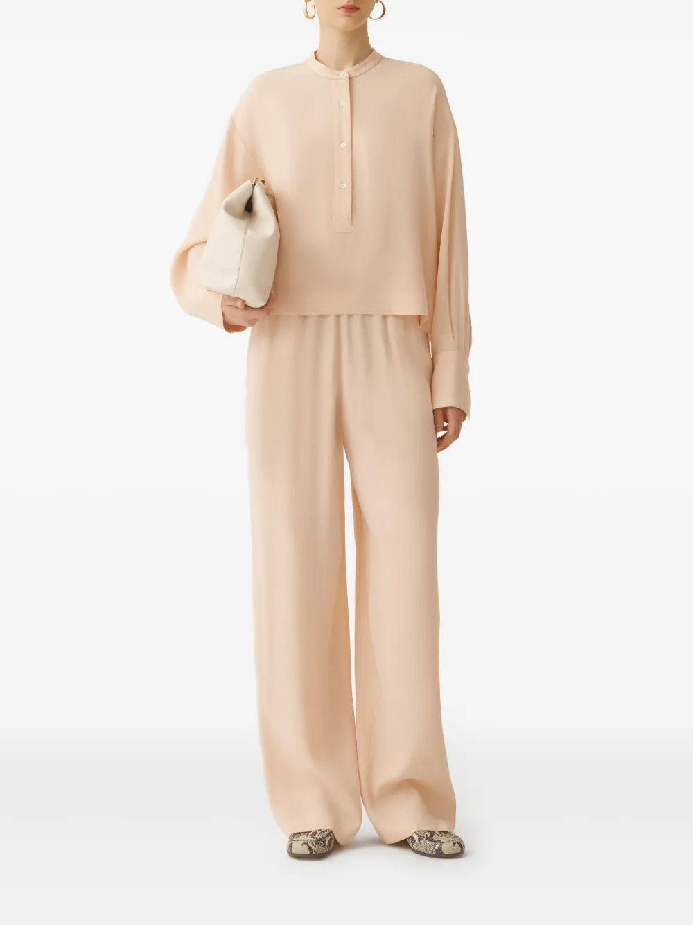 Bead-Detail Trousers