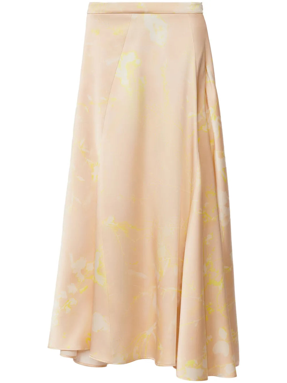 Silk Midi Skirt