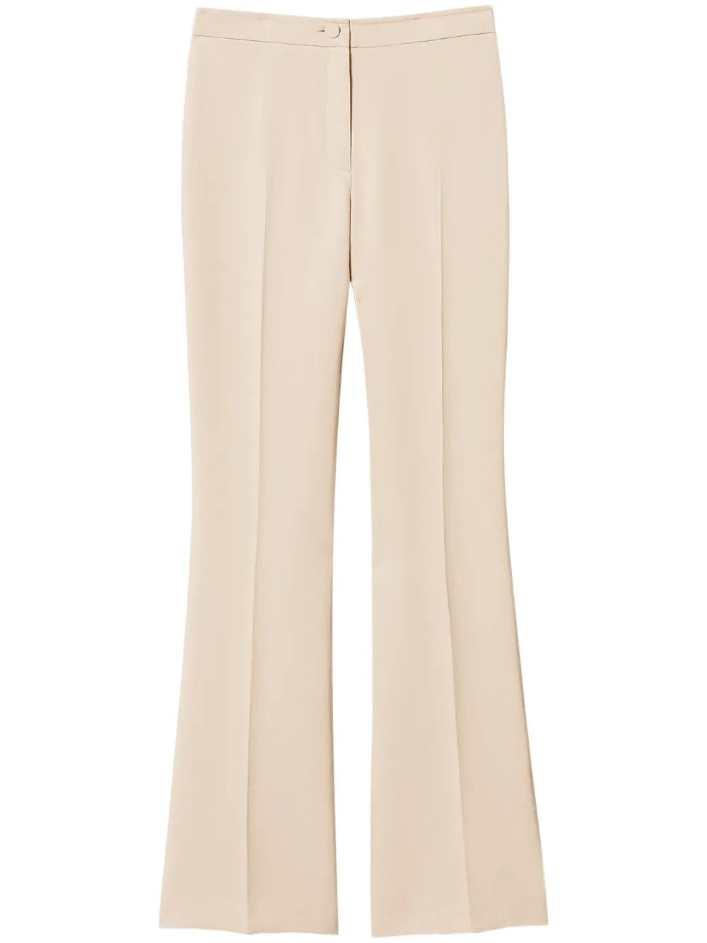 Crêpe Flared Trousers