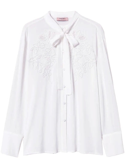 Embroidered Georgette Blouse