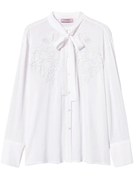 Embroidered Georgette Blouse