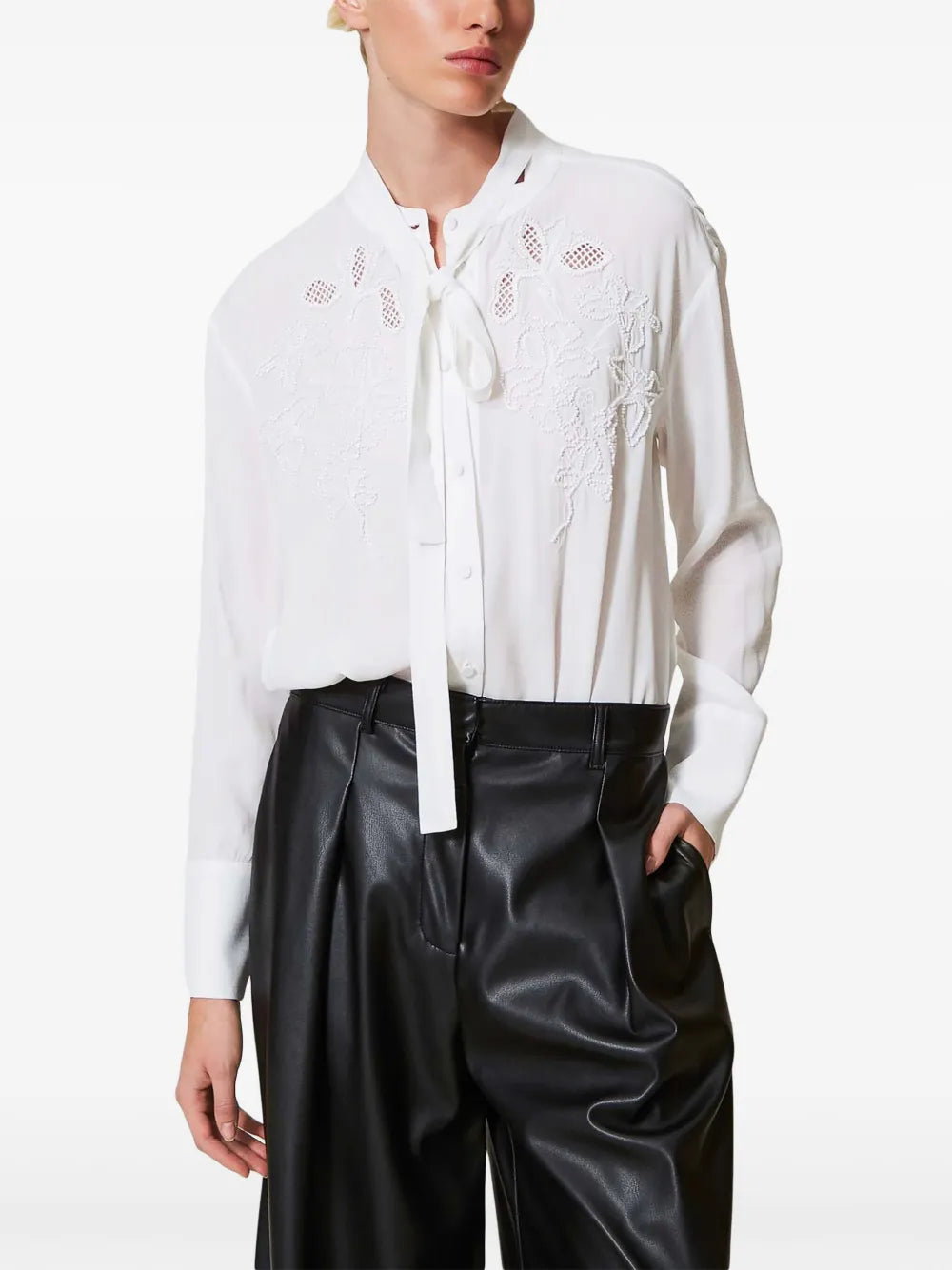 Embroidered Georgette Blouse