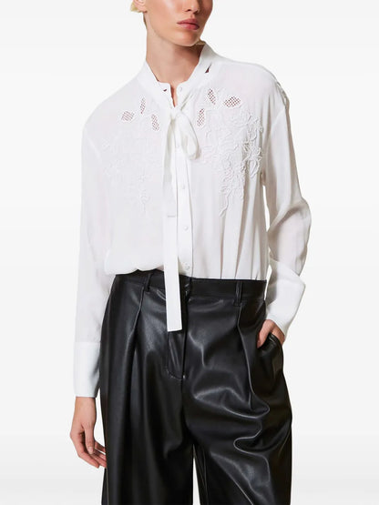 Embroidered Georgette Blouse
