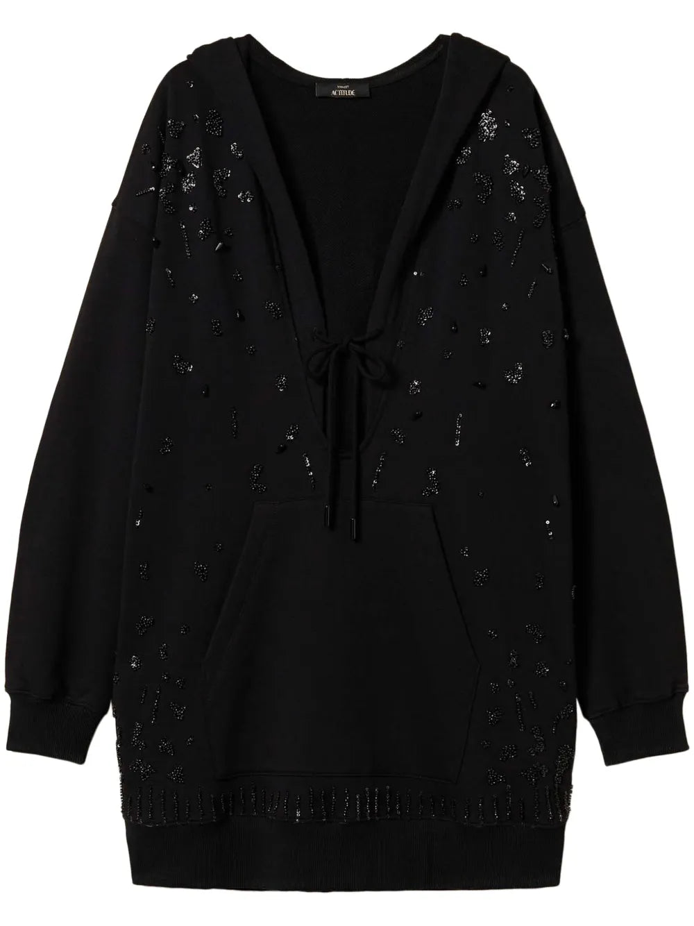 Embroidered Mini Dress