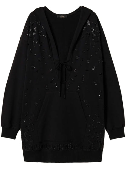 Embroidered Mini Dress