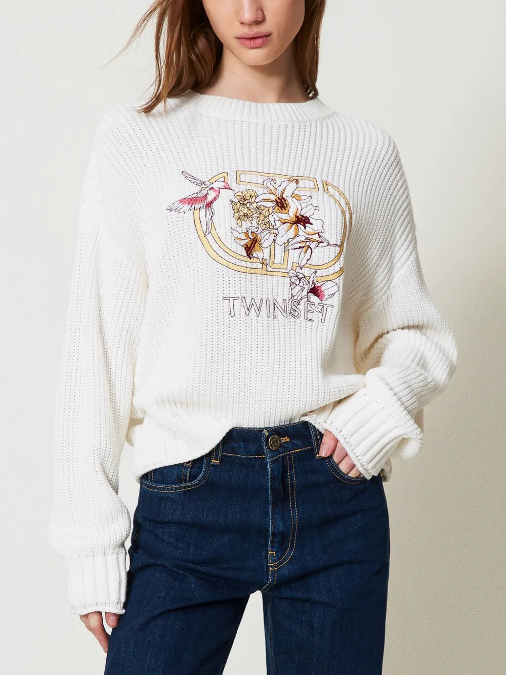 Oval T Embroidered Jumper