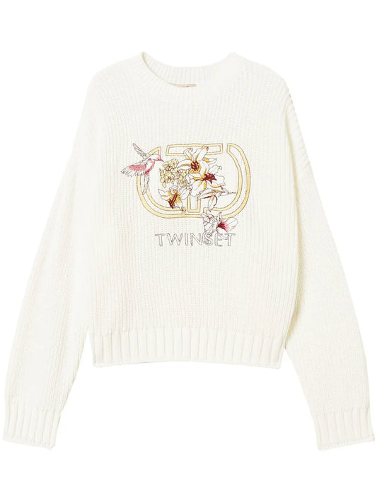 Oval T Embroidered Jumper
