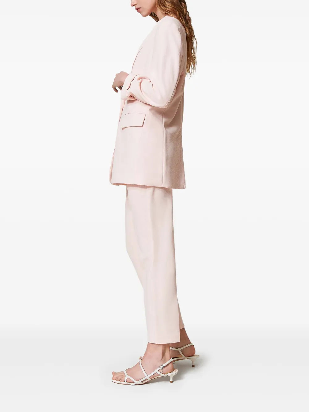 Crêpe Cigarette Trousers