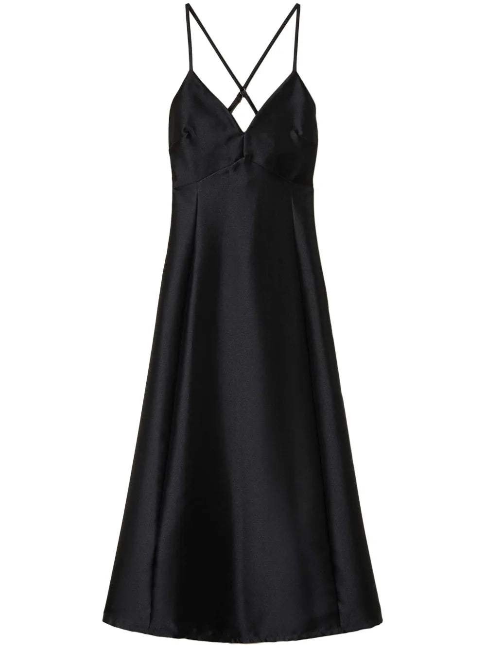 Twill Midi Dress