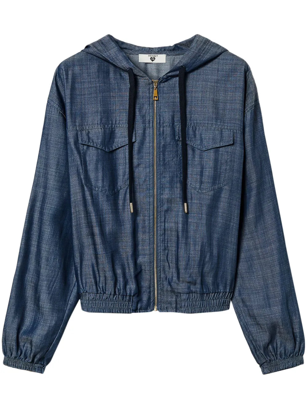 Hooded Denim Jacket
