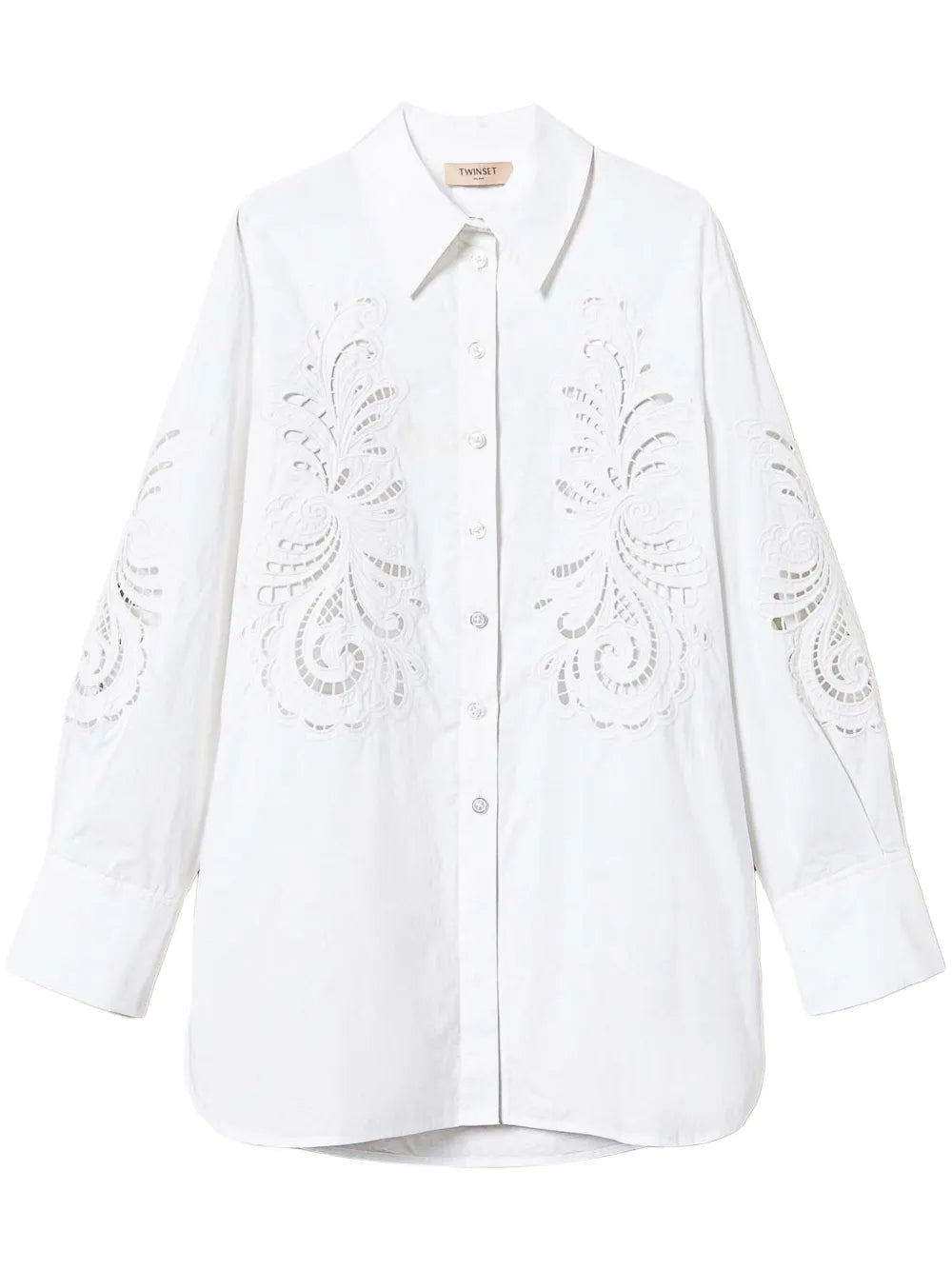Embroidered Poplin Shirt