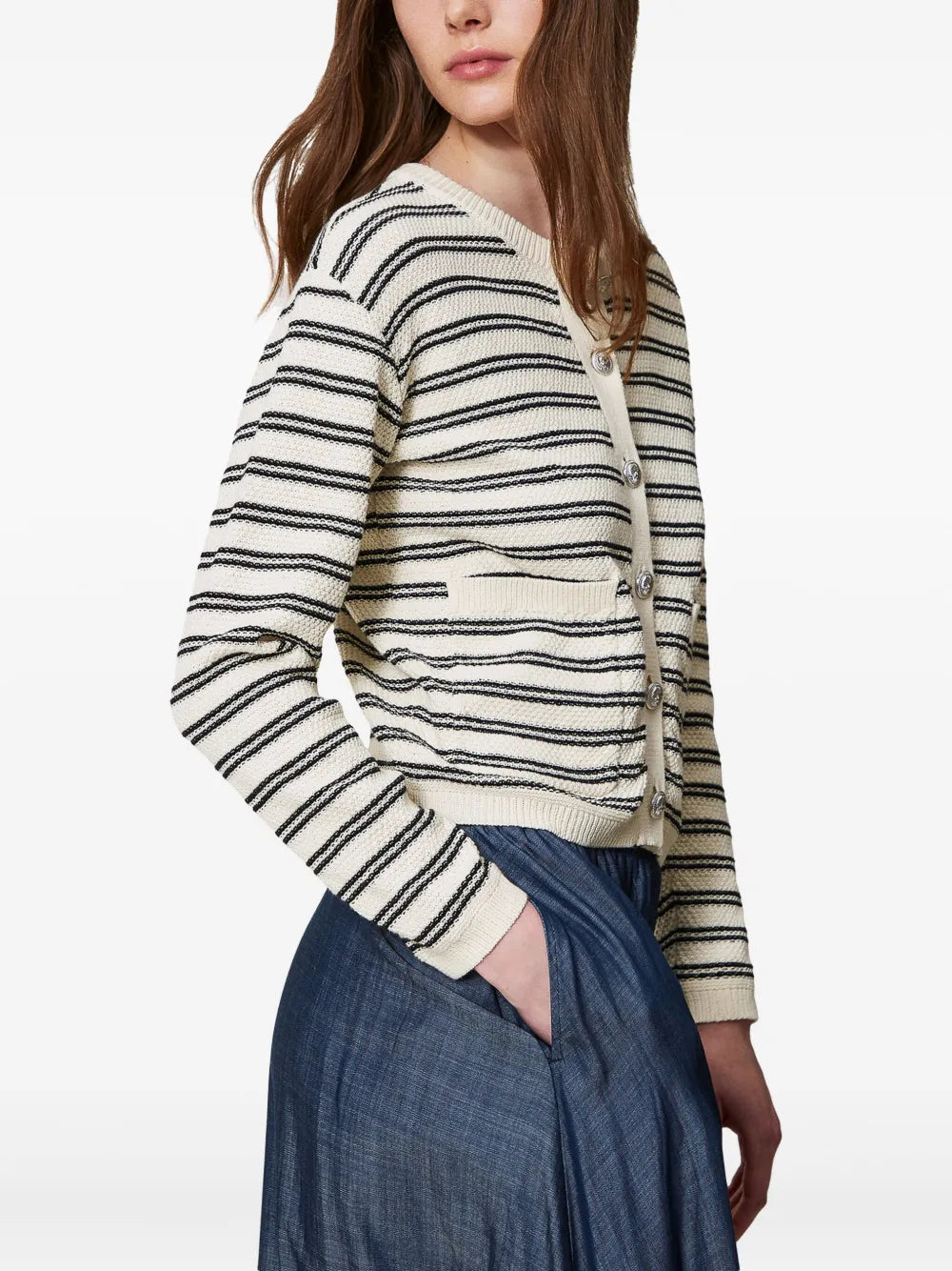 Striped Cardigan