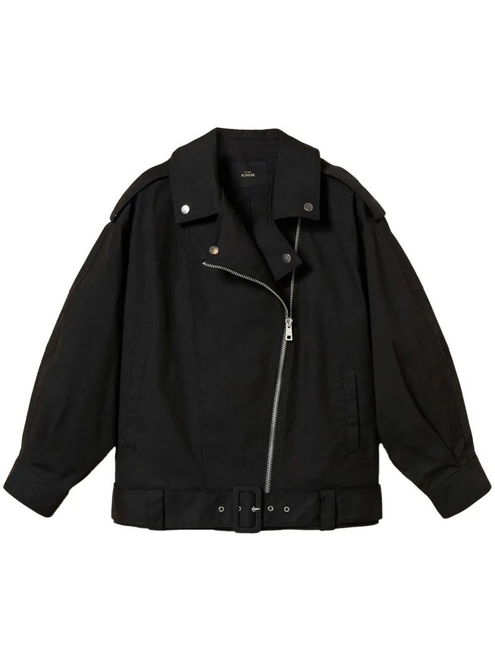 Belted Biker Jacket
