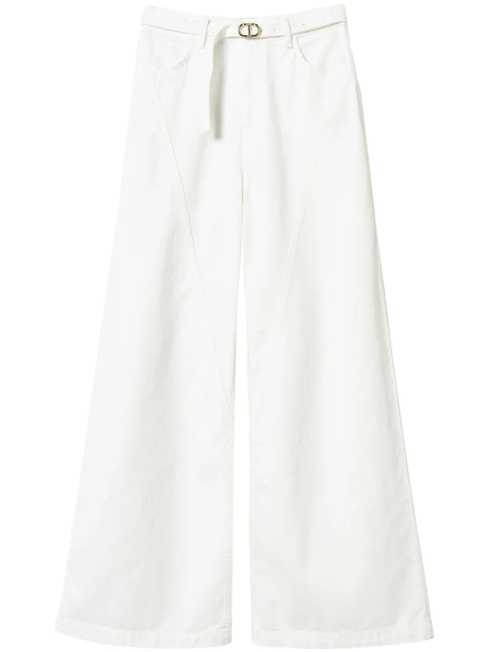 Oval T Wide-Leg Jeans