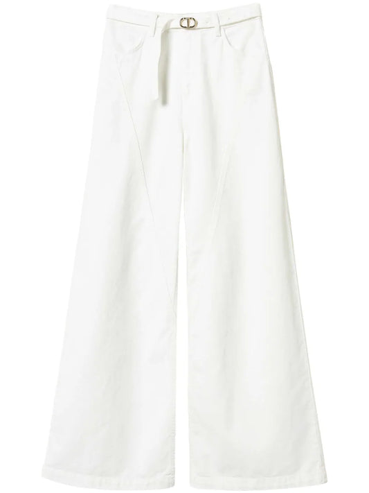 Oval T Wide-Leg Jeans