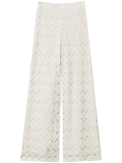 Macramé Palazzo Trousers