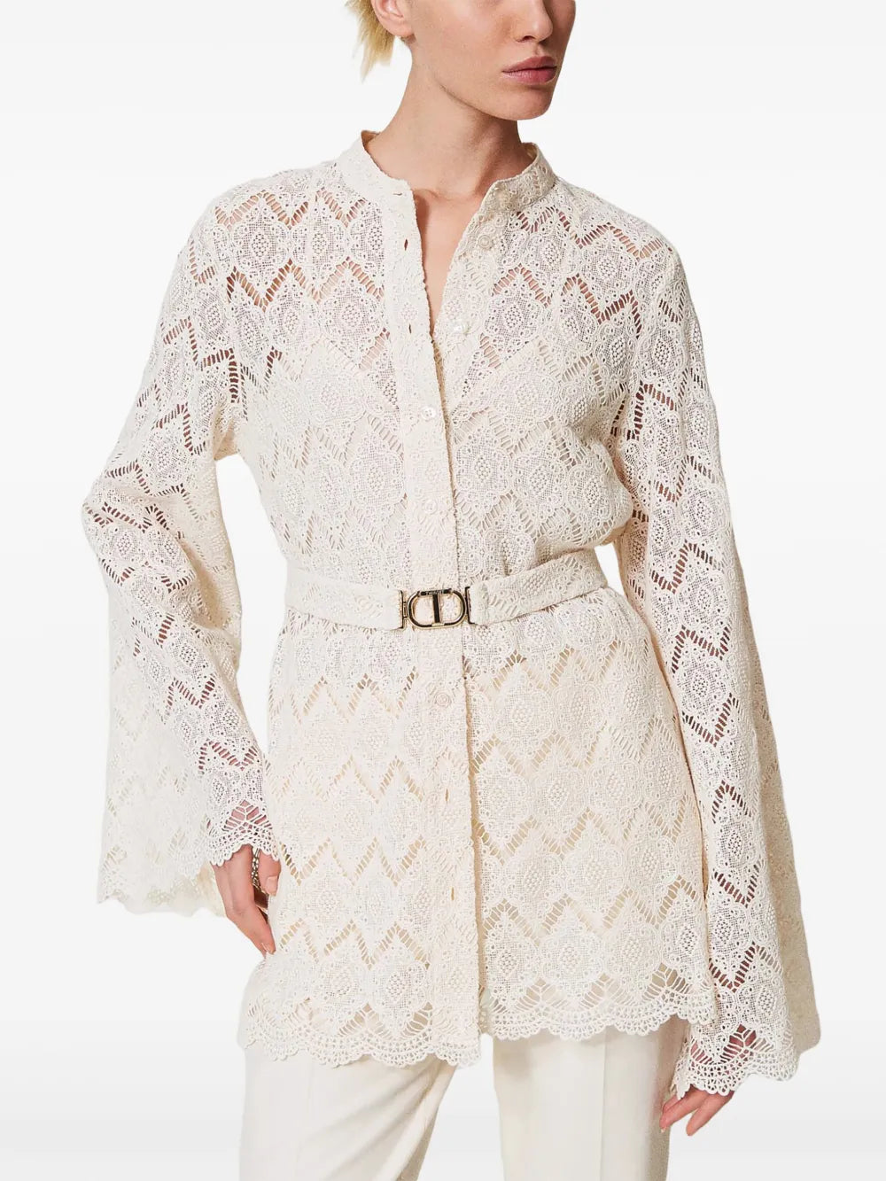 Macramé Lace Shirt