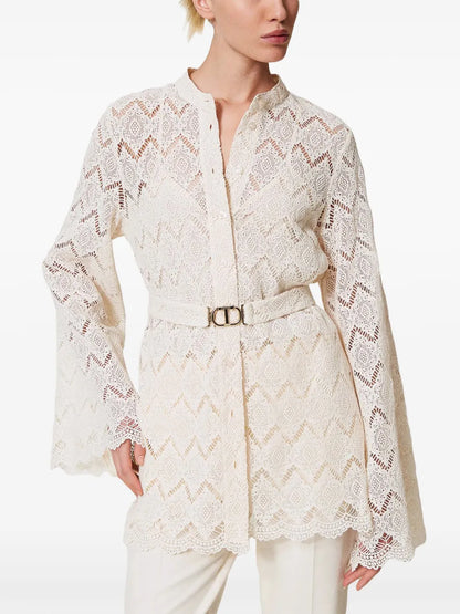 Macramé Lace Shirt