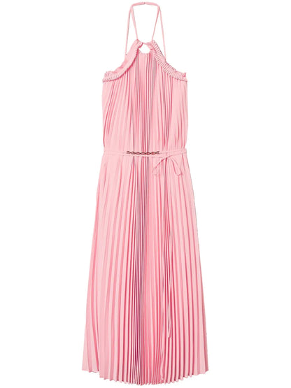 Pleated Maxi Dress