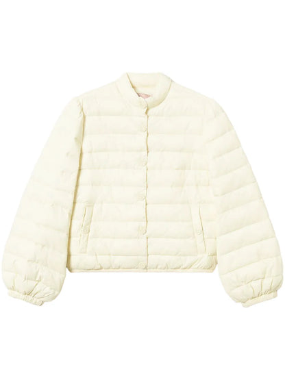 Logo-Buttons Puffer Jacket