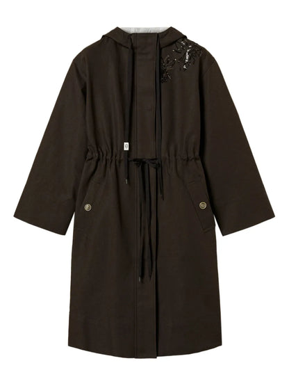 Hooded Parka Coat
