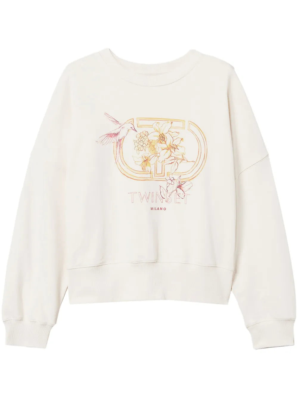 Hummingbird-Print Sweatshirt