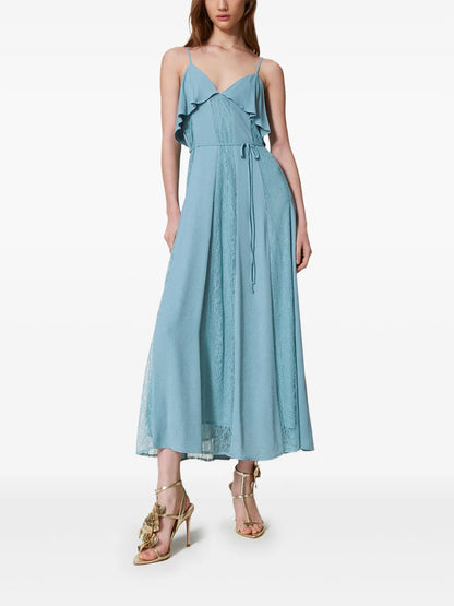 Ruffled Lace Dress
