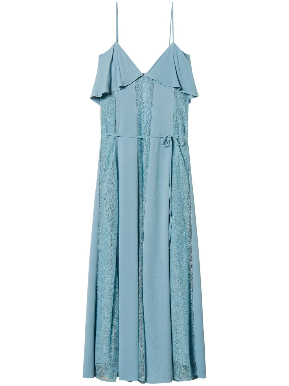 Ruffled Lace Dress