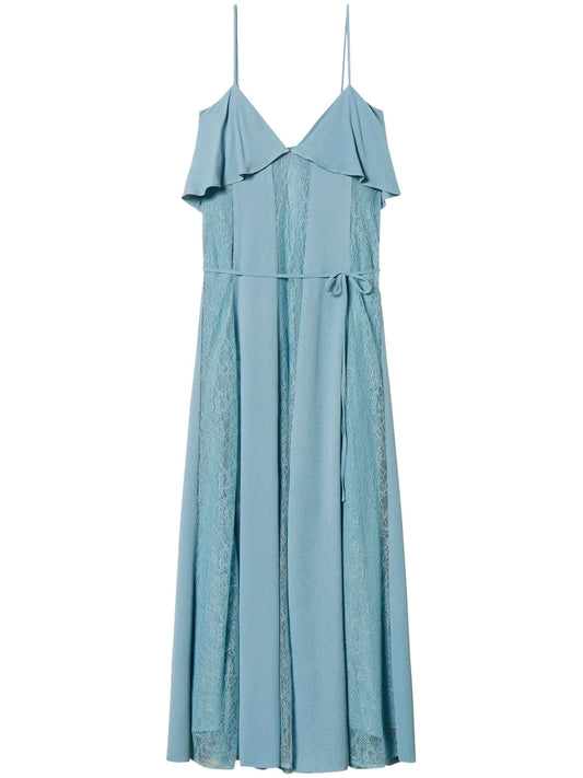 Ruffled Lace Dress