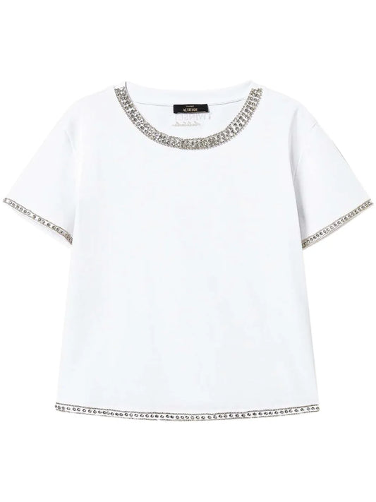 Crystal-Trim T-Shirt