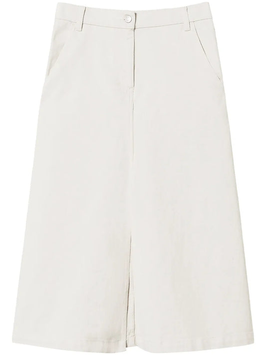 Organic Cotton Midi Skirt