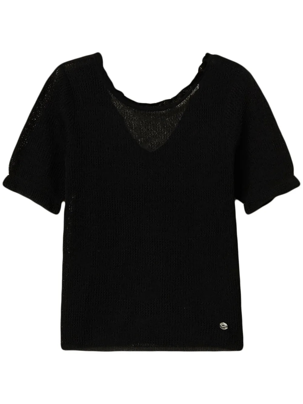 Floral Jacquard Top