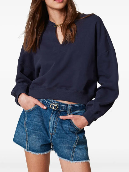 Oval T-Chain Sweatshirt