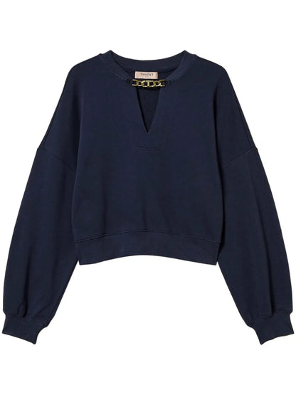 Oval T-Chain Sweatshirt