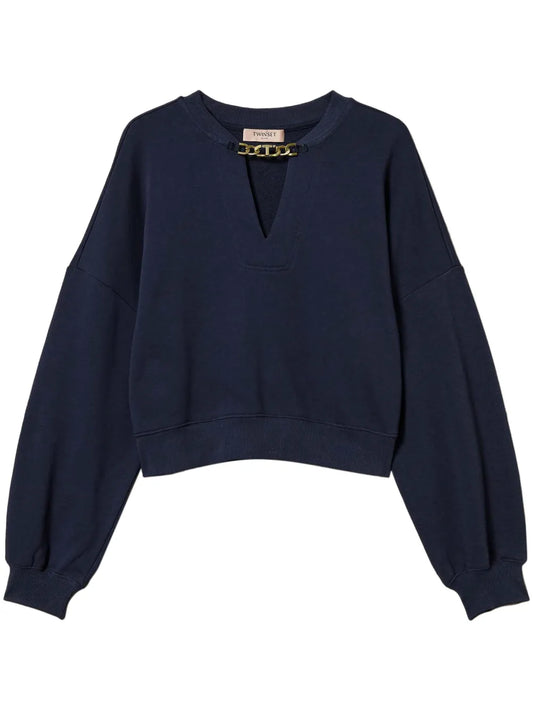 Oval T-Chain Sweatshirt