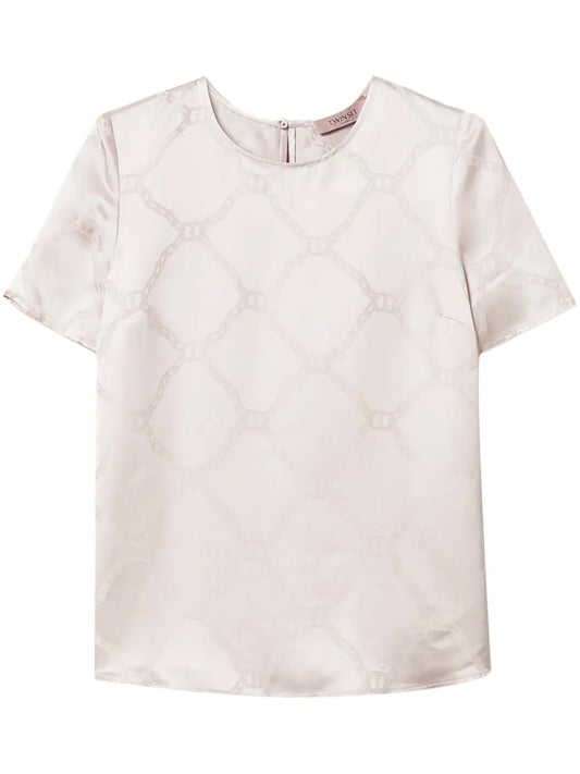 Oval T-Jacquard T-Shirt