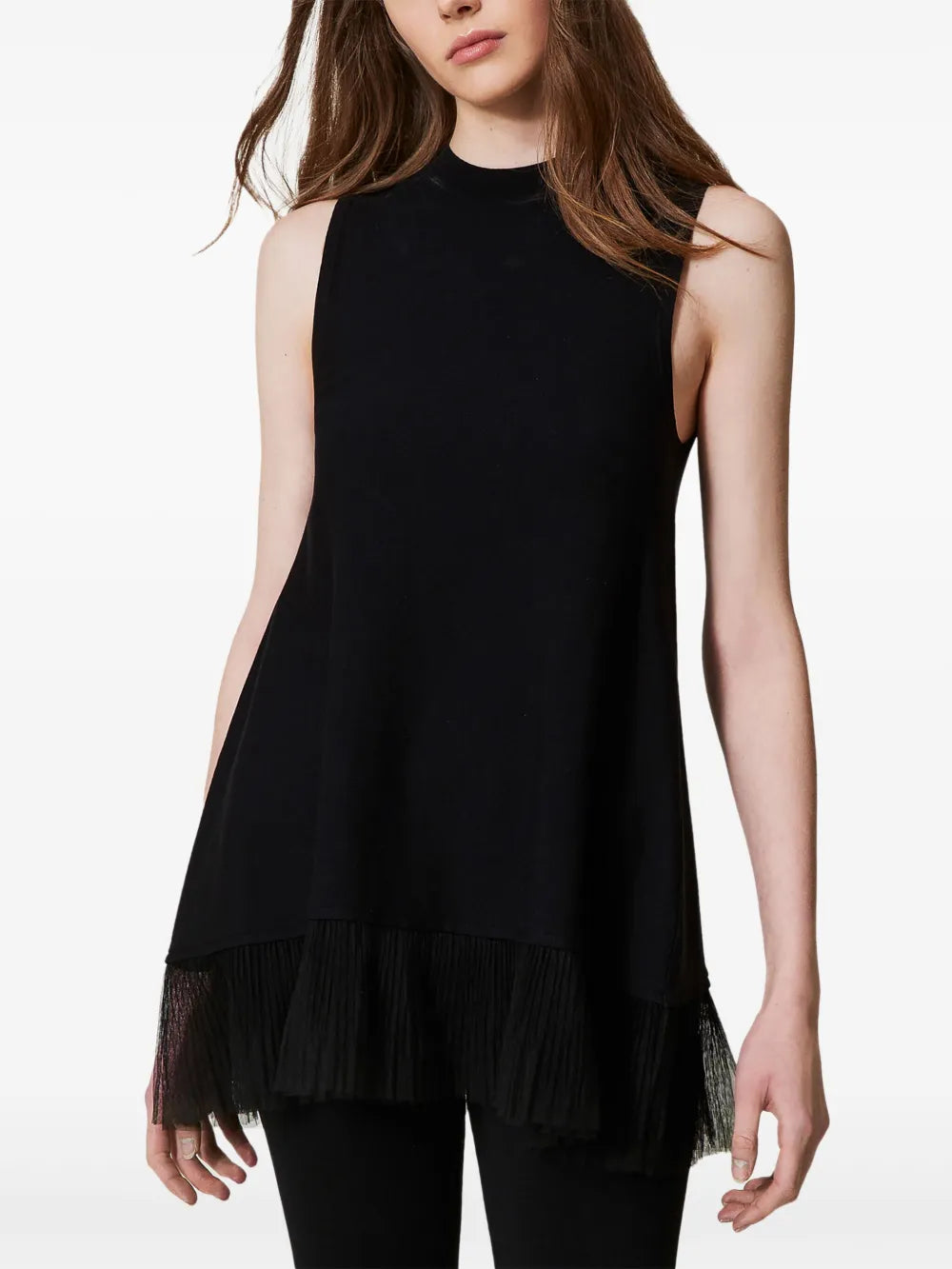 Ruffle-Detail Top