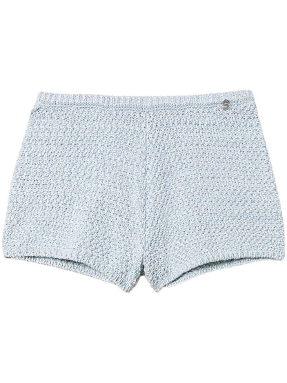 Textured Knit Shorts