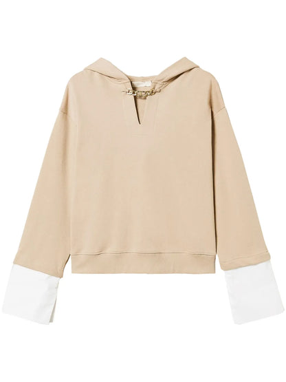 Oval T Chain Hoodie