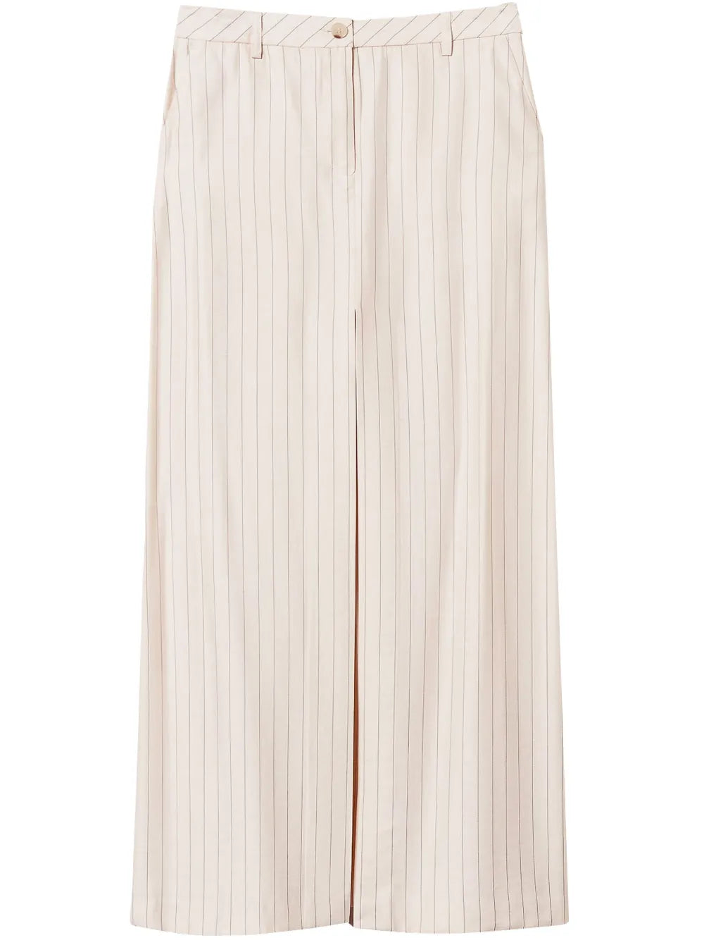 Pinstripe-Pattern Skirt