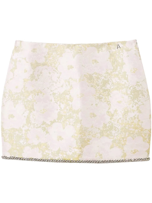 Jacquard Mini Skirt